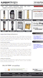 Mobile Screenshot of apepperdesigns.com
